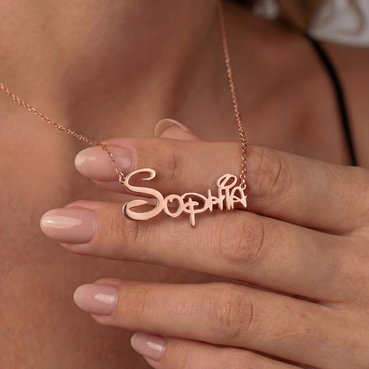 Custom name necklace - Sidney style