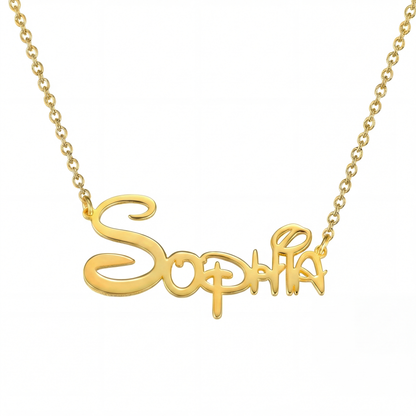 Custom name necklace - Sidney style