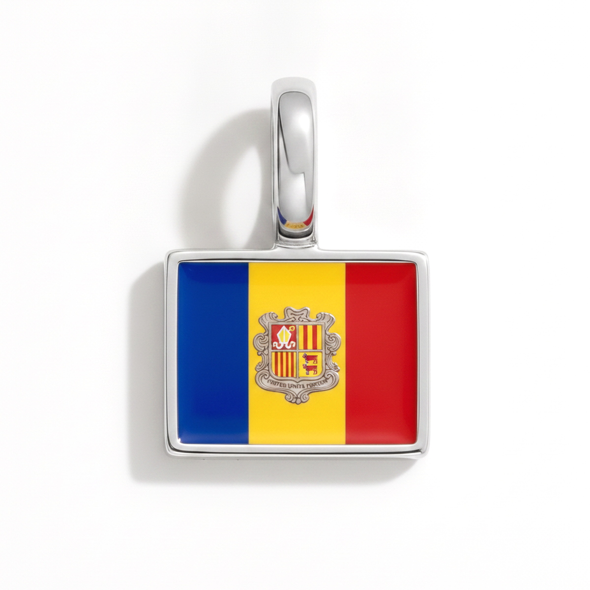 Charm andorra – square silver
