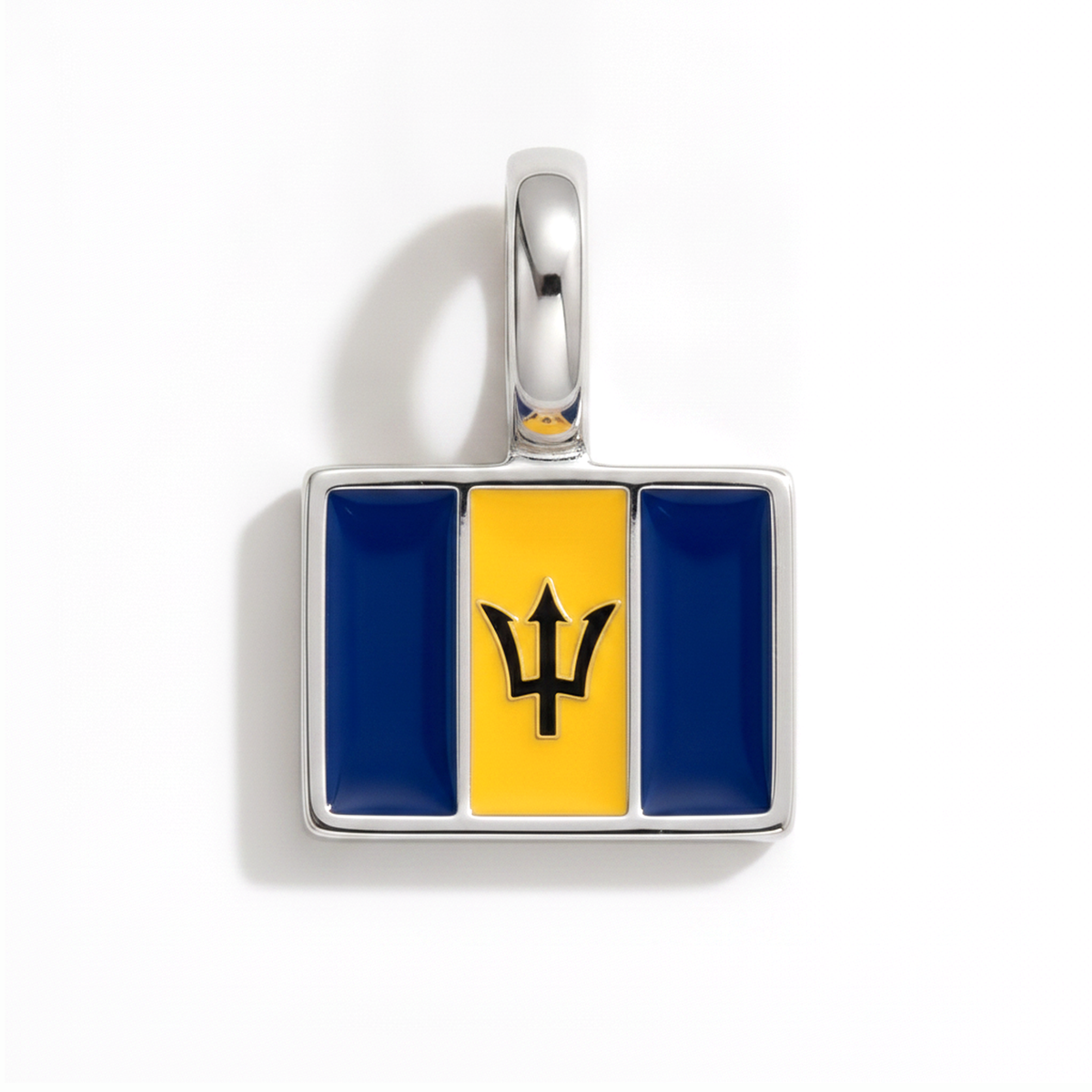 Charm barbados – square silver