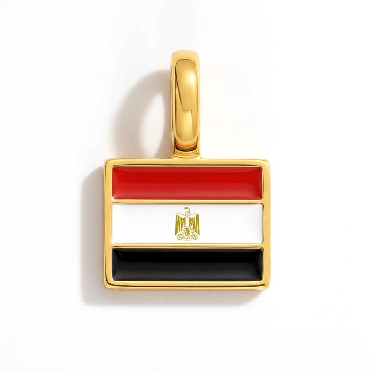 Charm egypt – square gold