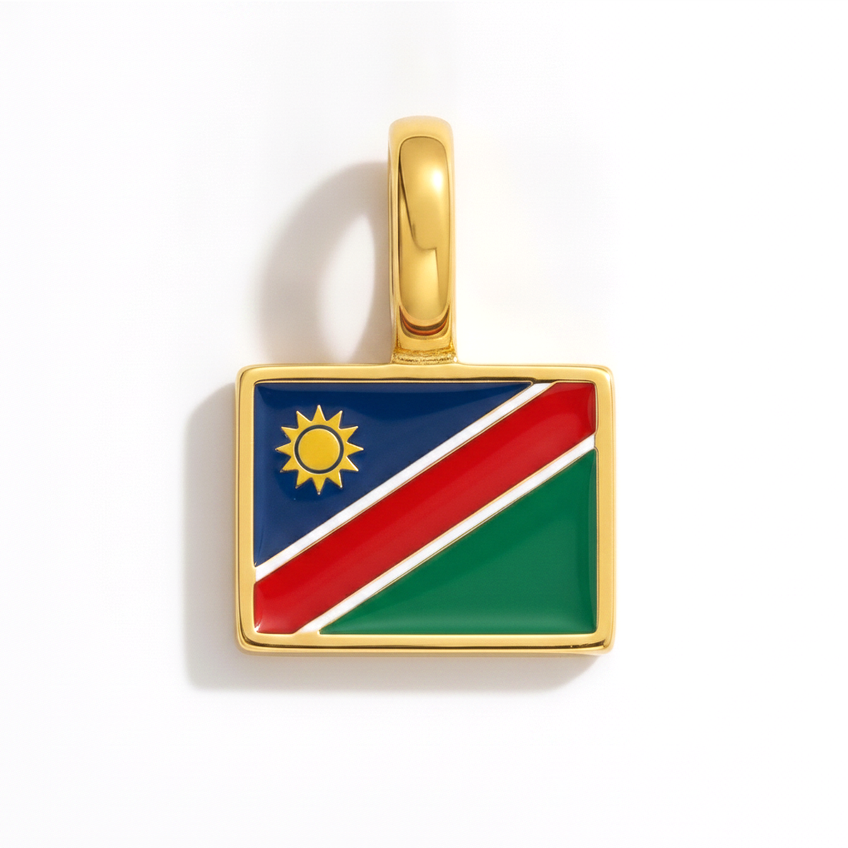 Charm namibia – square gold