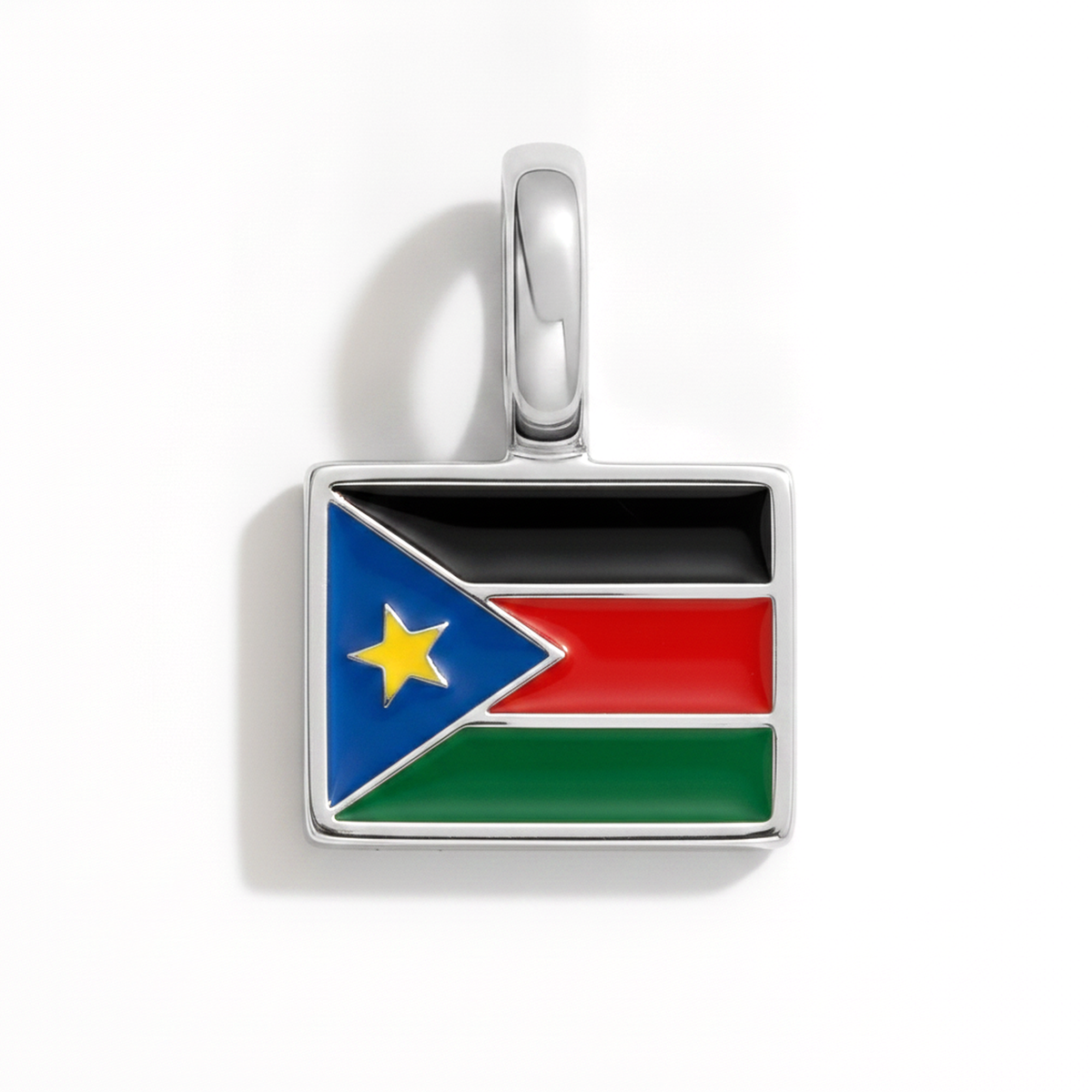 Charm southsudan – square silver