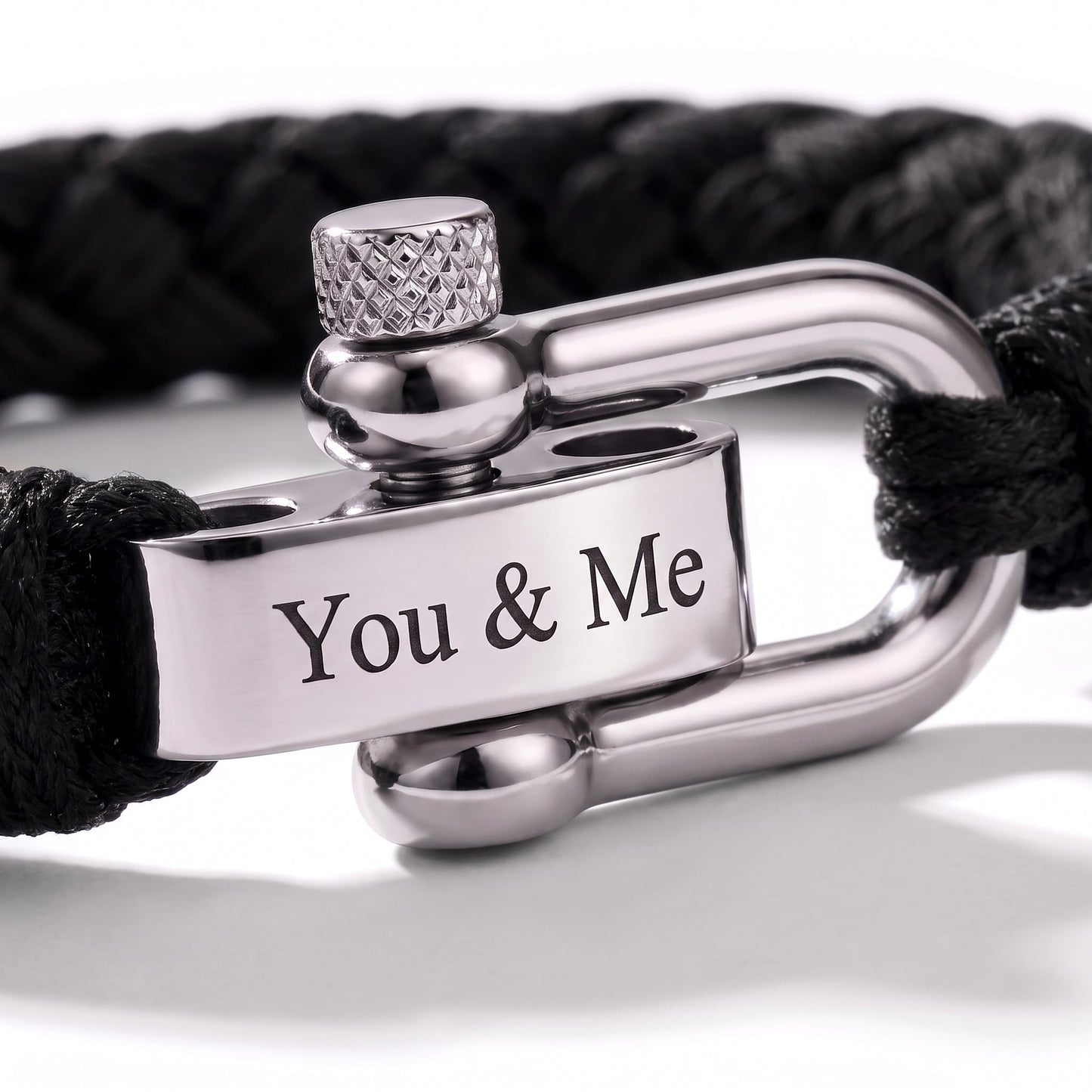Braided Bracelet with Engraving