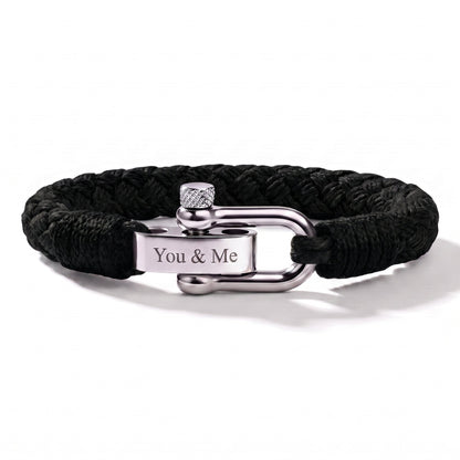 Braided Bracelet with Engraving