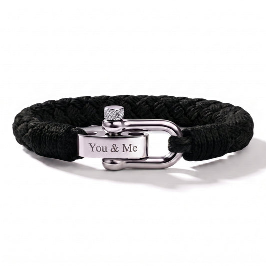 Braided Bracelet with Engraving