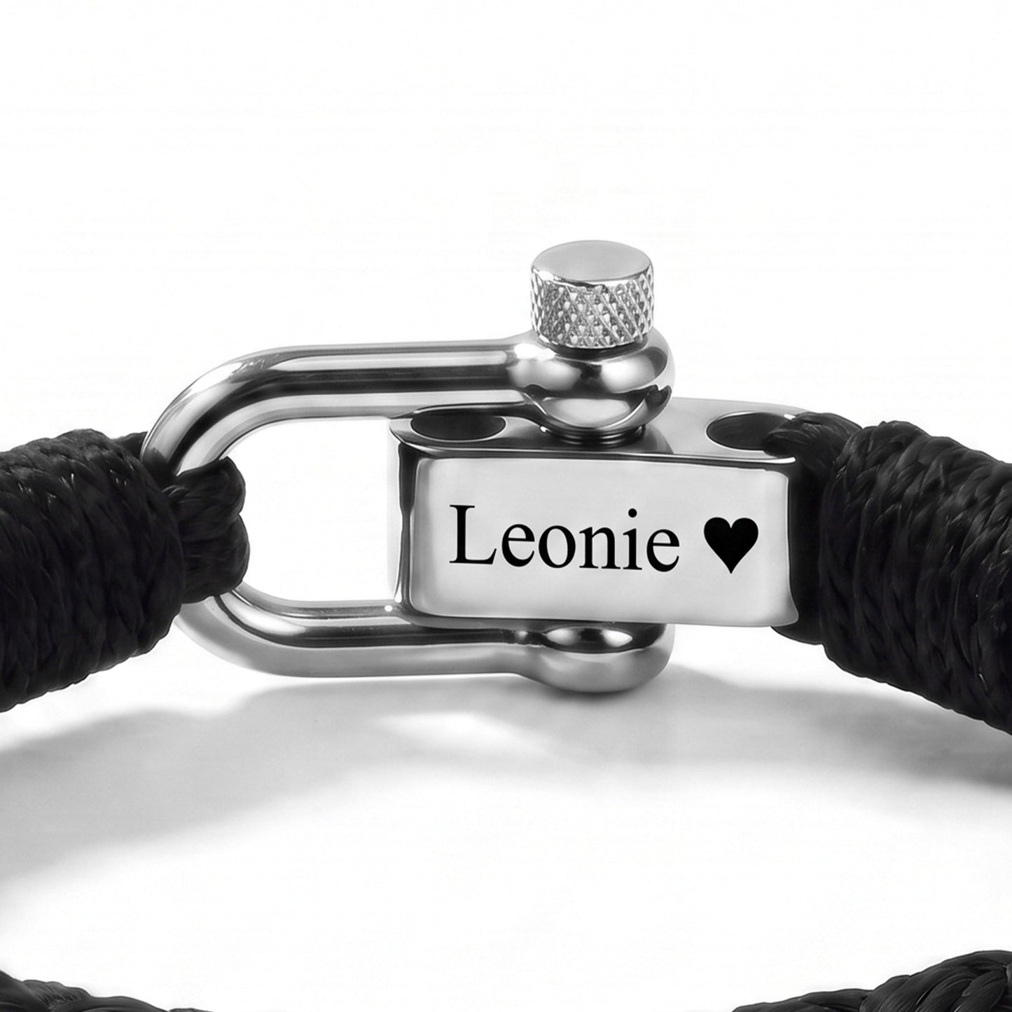 Braided Bracelet with Engraving