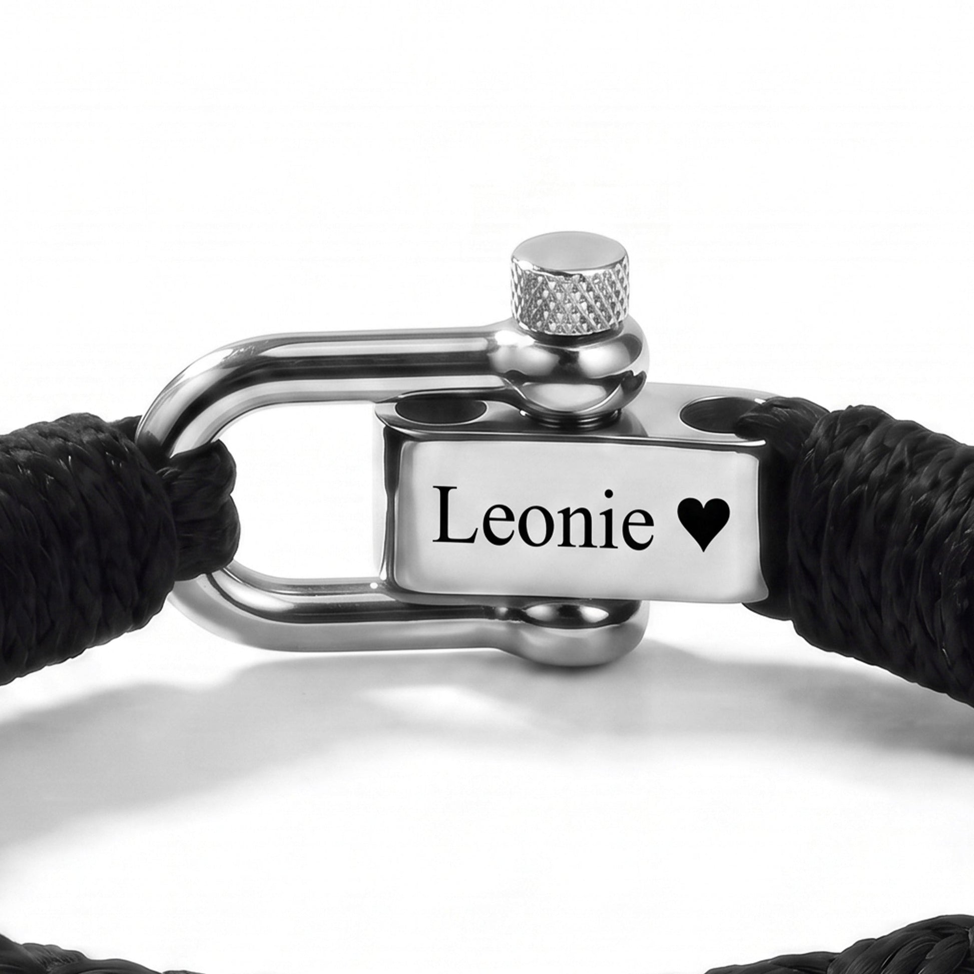 Braided Bracelet with Engraving