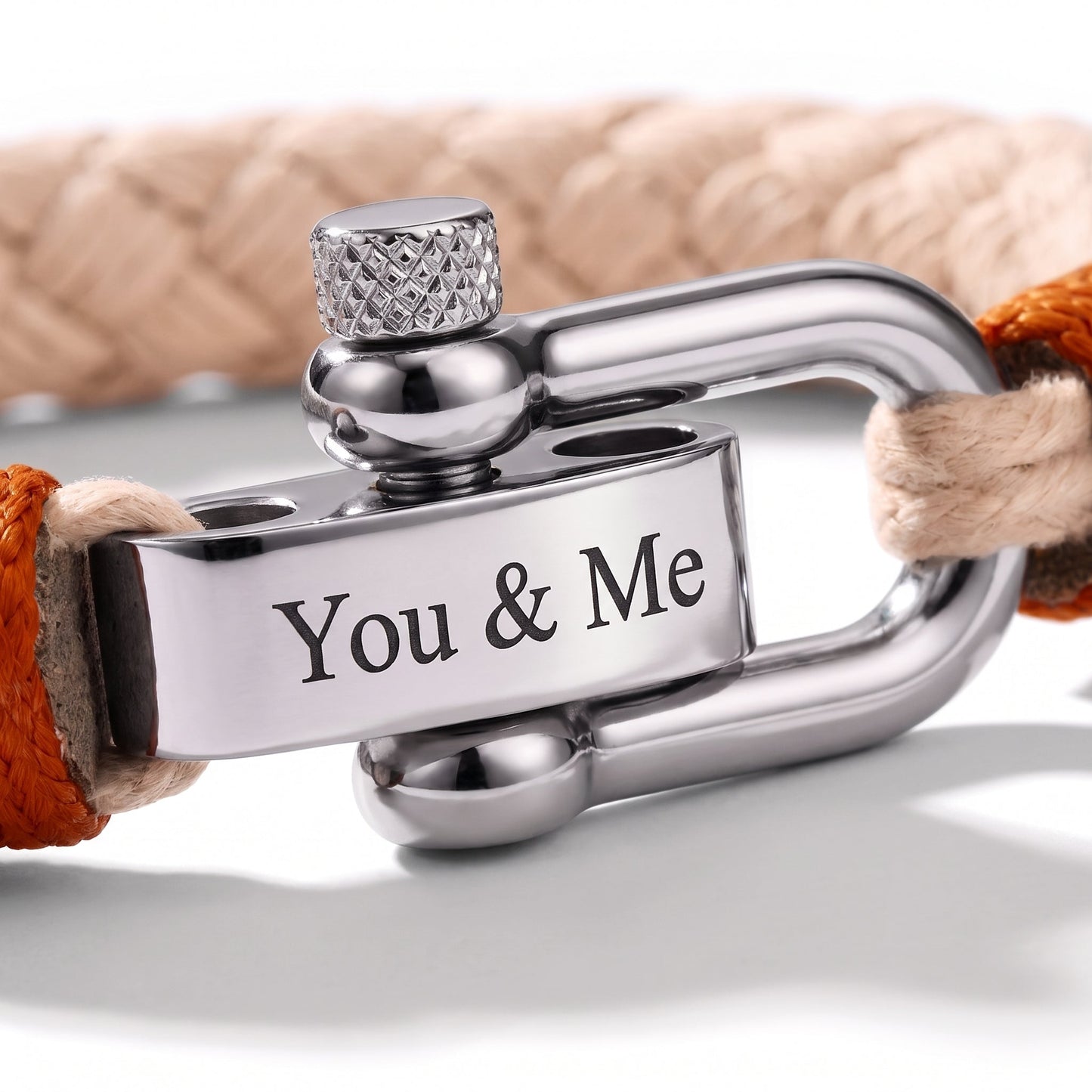 Braided Bracelet with Engraving