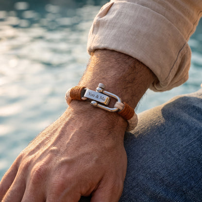 Braided Bracelet with Engraving